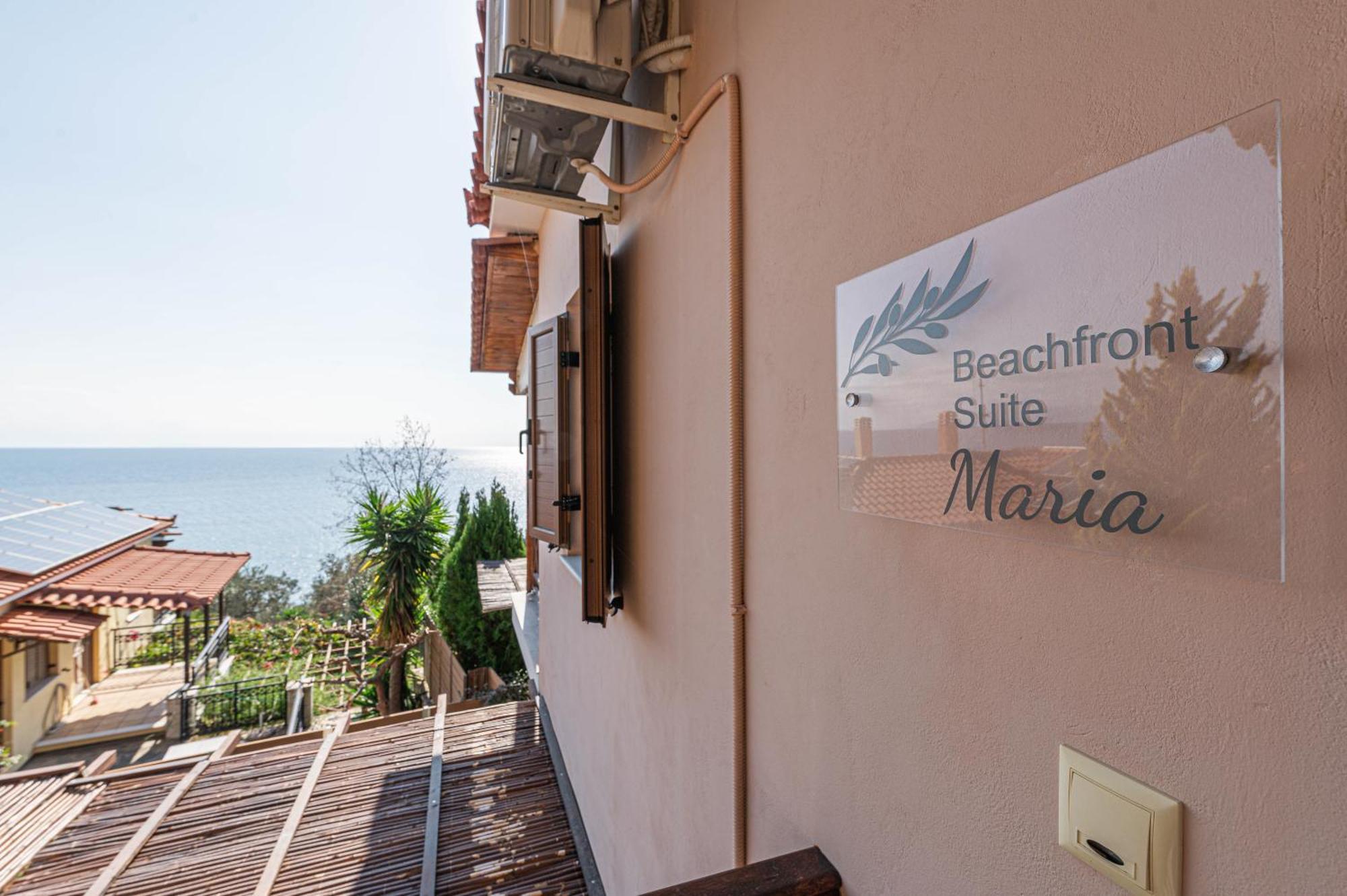 Paralio Astros Beachfront Suites Xiropígado Kültér fotó