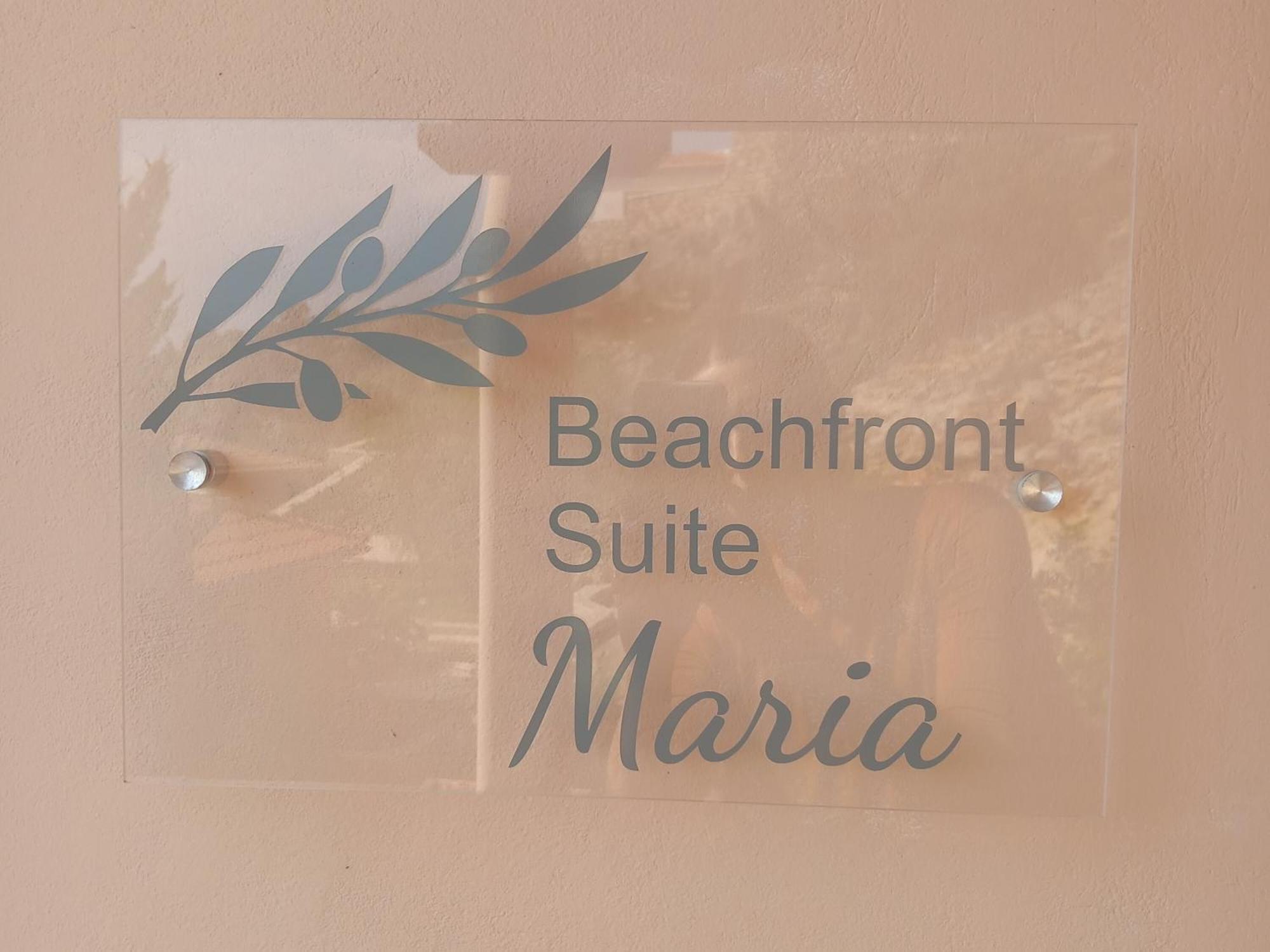 Paralio Astros Beachfront Suites Xiropígado Szoba fotó